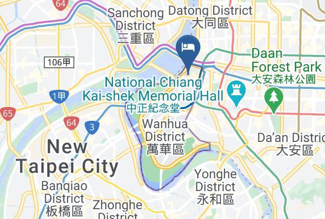 Wanhua District Ximen Dian Old Street - Hotel B6 Maps