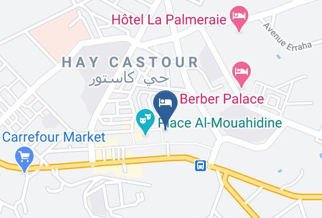 Ouarzazate - Hotel Bab Sahara Maps