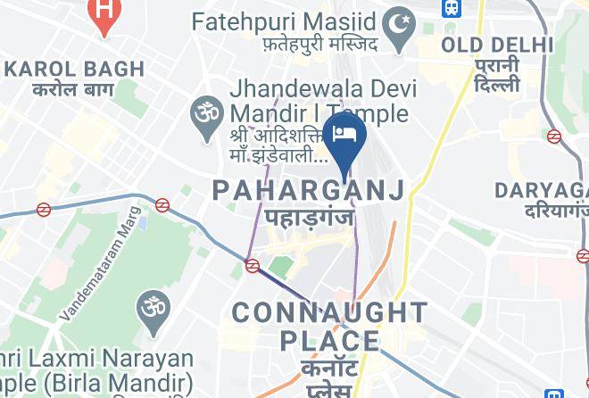 Paharganj - Hotel Baba Deluxe Maps