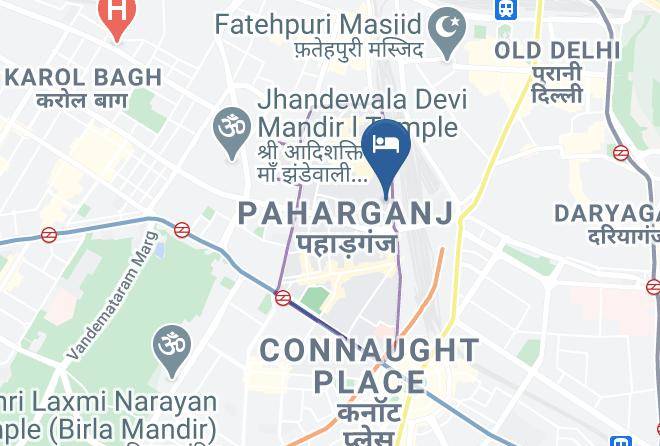 Paharganj - Hotel Baba Inn Maps