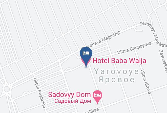 Yarovoye - Hotel Baba Walja Maps