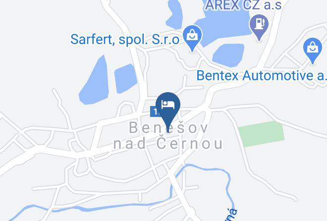 Cesky Krumlov - Hotel Babel Sro Maps