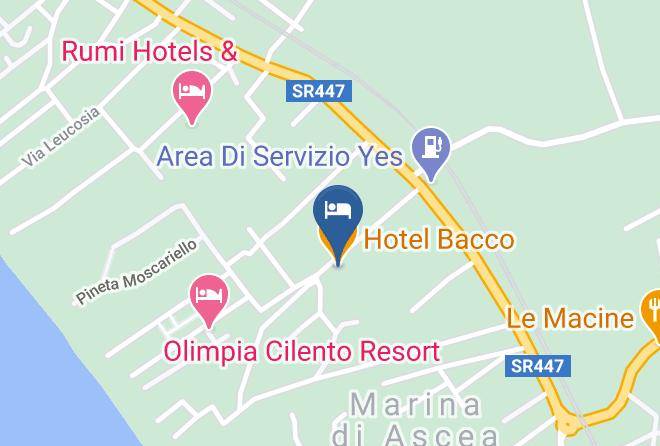 Salerno - Hotel Bacco Maps