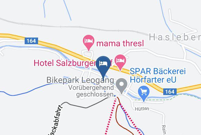 Zell Am See - Hotel Bacher Asitzstubn Maps