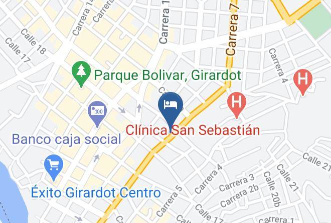 Girardot - Hotel Bachue Maps
