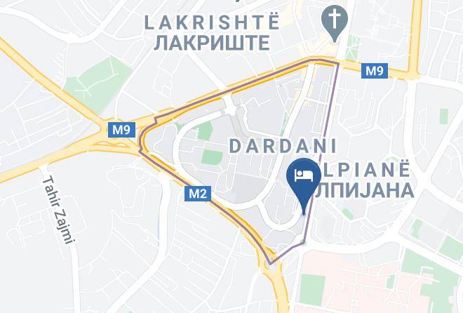 Pristina - Hotel Baci Maps