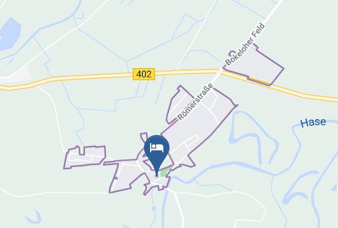 Emsland - Hotel Backhaus Am Hasetal Und Restaurant La Cucina Maps