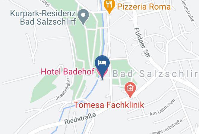 Hotel Badehof Map