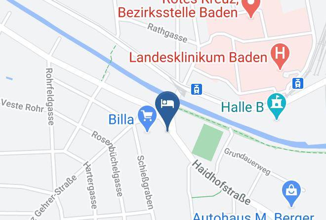 Baden - Hotel Baden Maps