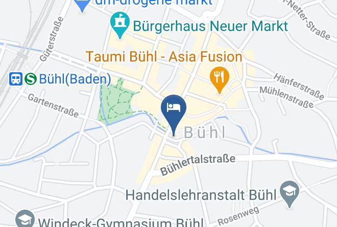 Hotel Badischer Hof Buhl Map