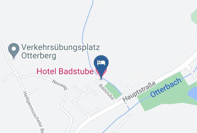 Kaiserslautern - Hotel Badstube Maps