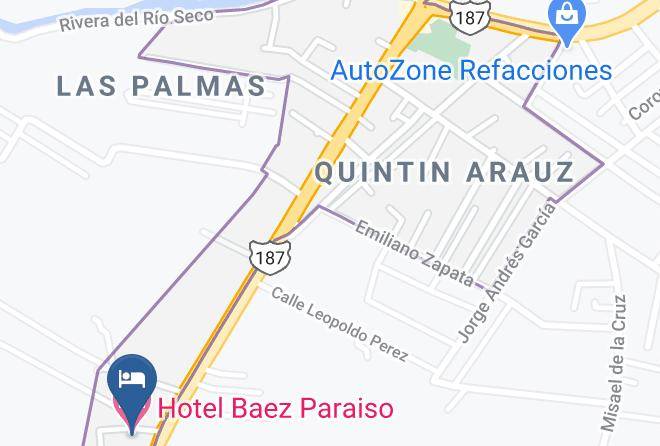 Paraiso - Hotel Baez Paraiso Maps