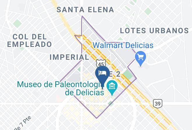 Delicias - Hotel Baeza Maps