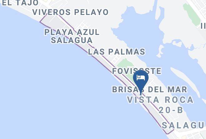 Manzanillo - Hotel Bagasi Manzanillo Maps