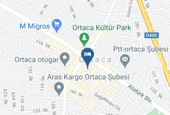 Ortaca - Hotel Baghan Maps