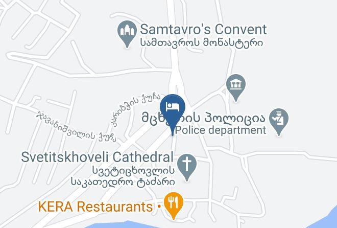 Mtskheta - Hotel Bagineti Maps