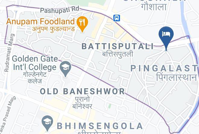 Kathmandu - Hotel Bagmati Maps