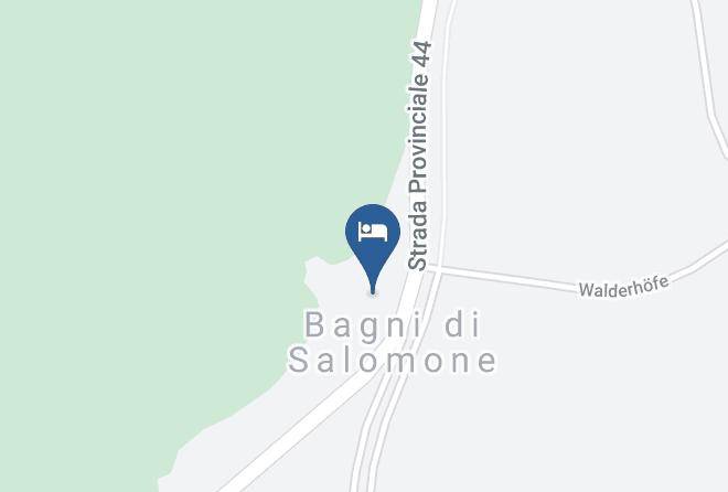 Bolzano - Hotel Bagni Di Salomone Maps