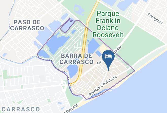 Paso Carrasco - Hotel Bahamas Maps
