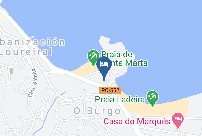 Pontevedra - Hotel Bahia Bayona Maps