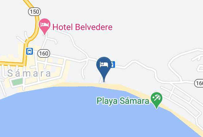 Nicoya - Hotel Bahia Beachfront Maps