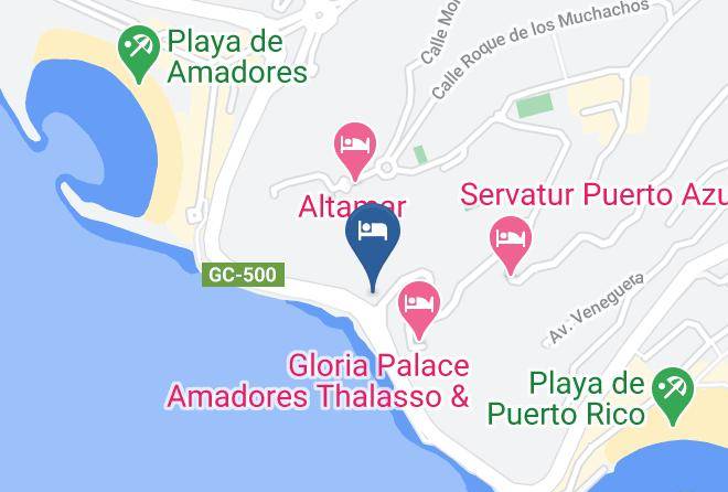 Las Palmas - Hotel Bahia Blanca Maps