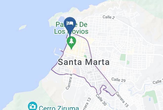 Hotel Bahia Blanca Map