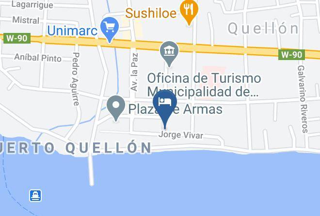 Chiloe Province - Hotel Bahia Maps