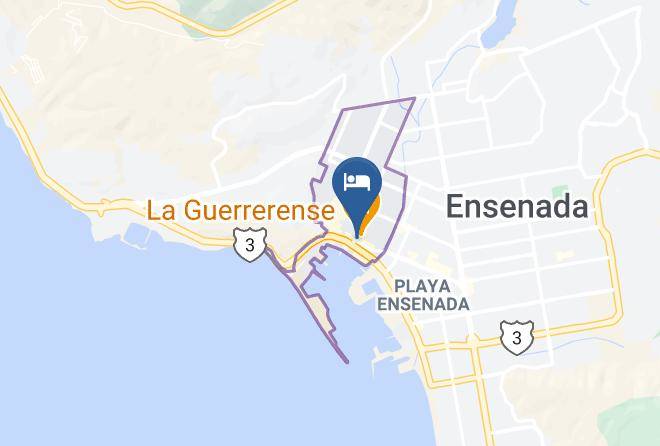 Ensenada - Hotel Bahia Maps