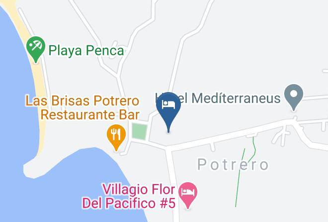 Santa Cruz - Hotel Bahia Esmeralda Maps