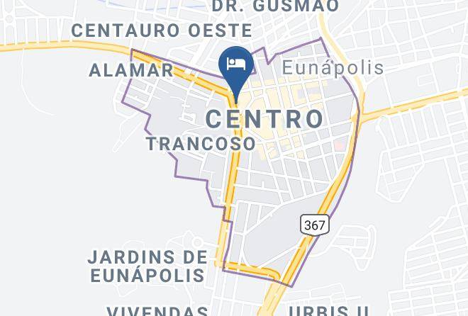 Eunapolis - Hotel Bahia Maps