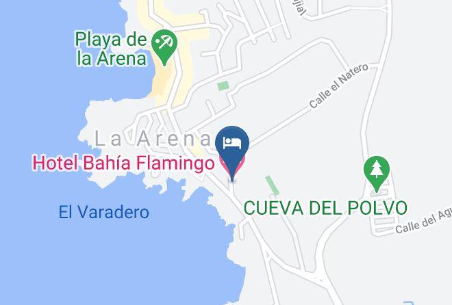 Santa Cruz De Tenerife - Hotel Bahia Flamingo Maps
