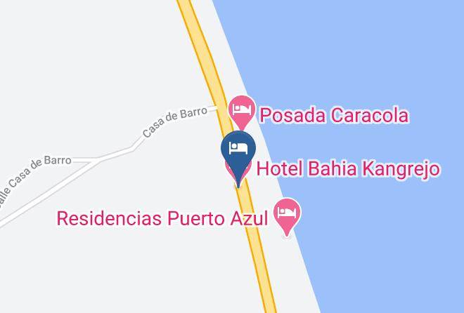 Silva - Hotel Bahia Kangrejo Maps