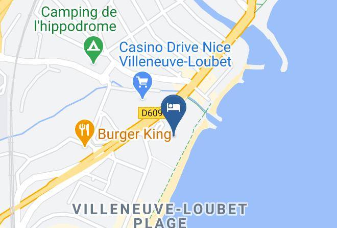 Maritime Alps - Hotel Bahia Maps