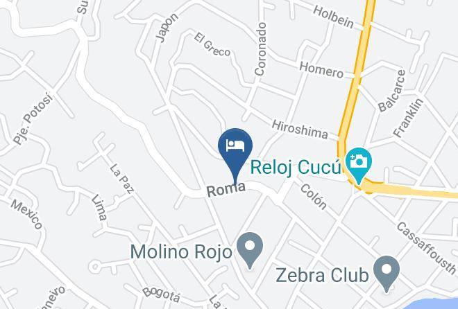 Santa Maria Department - Hotel Bahia Norte Maps