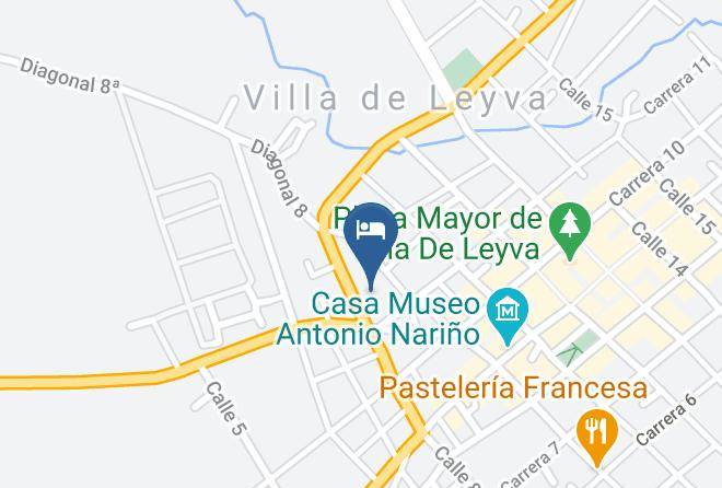 Villa De Leyva - Hotel Bahia Olivo Boutique Y Spa Maps