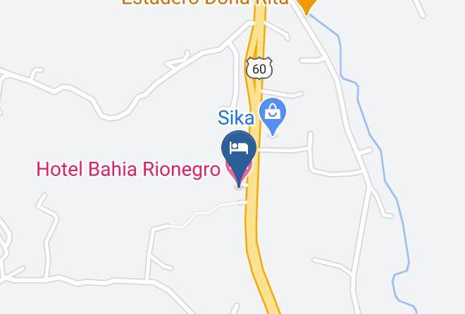 Rio Negro - Hotel Bahia Rionegro Maps