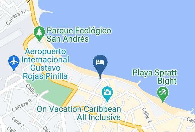 San Andres - Hotel Bahia Sardina Maps
