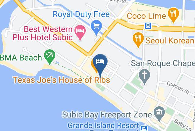 Zambales - Hotel Bahia Subic Bay Maps