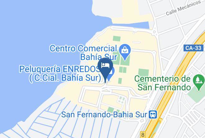 Cadiz - Hotel Bahia Sur Maps