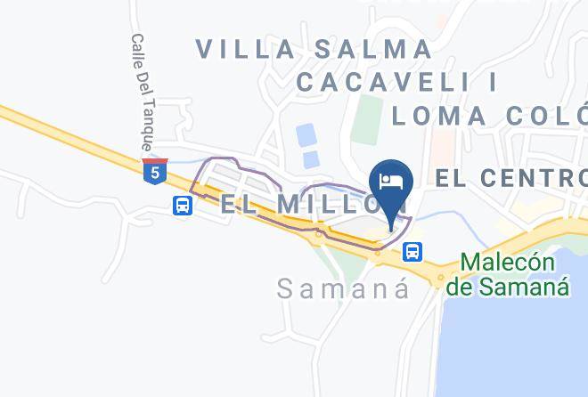 Samana - Hotel Bahia View Maps