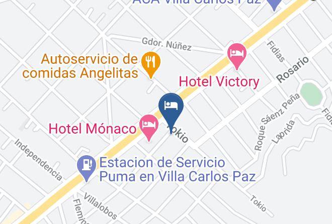 Santa Maria Department - Hotel Bahia Maps