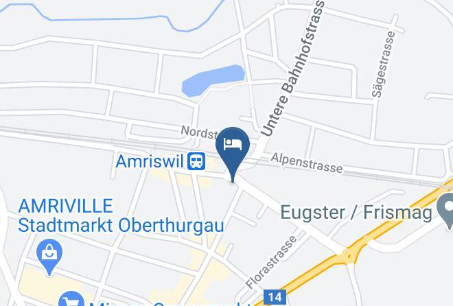 Arbon - Hotel Bahnhof Maps