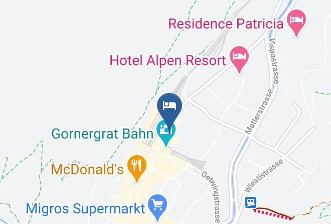 Visp - Hotel Bahnhof Maps