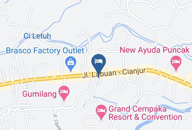 Bogor Regency - Hotel Bahtera Pelni Maps
