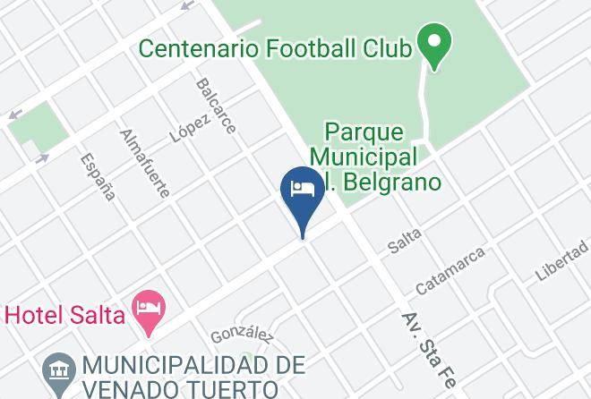 Melincue - Hotel Bahu Maps