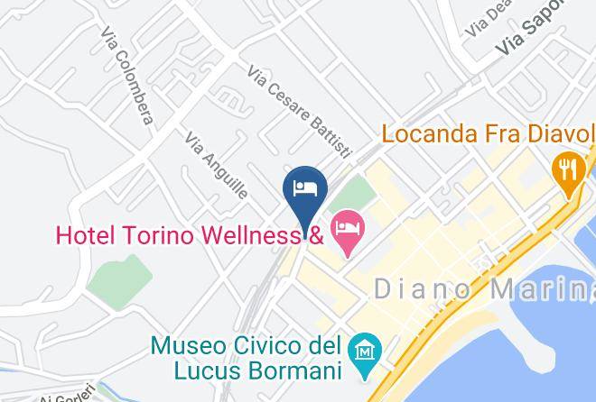 Hotel Baia Bianca Map