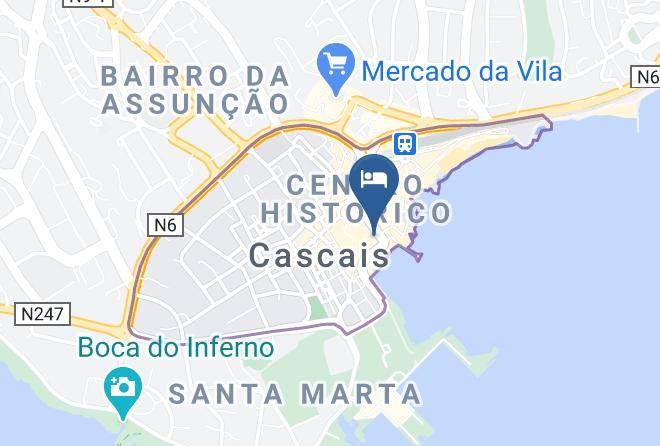 Cascais - Hotel Baia Maps