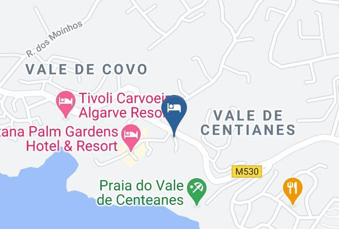 Hotel Baia Cristal Map