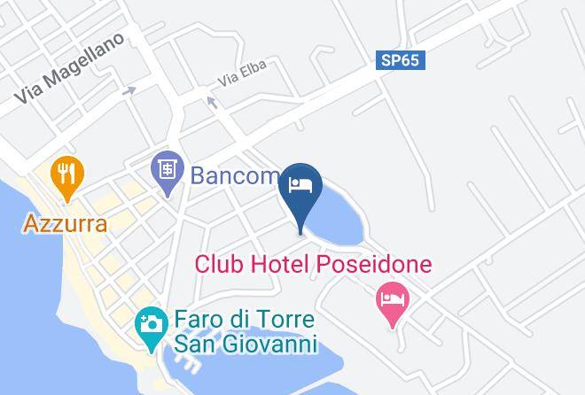 Hotel Baia Del Cigno Mapa - Apulia - Lecce